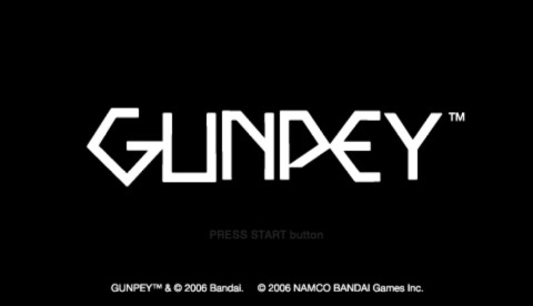 Gunpey title screen for PSP